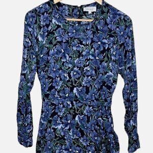 & Other Stories Floral Print Mini Dress